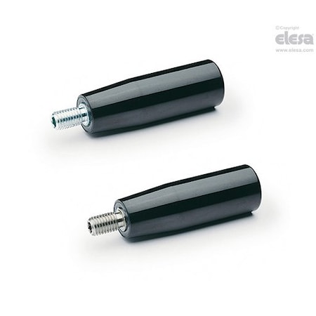 Elesa Cylindrical revolving handles, I.301/100+x-M12 I.301+x